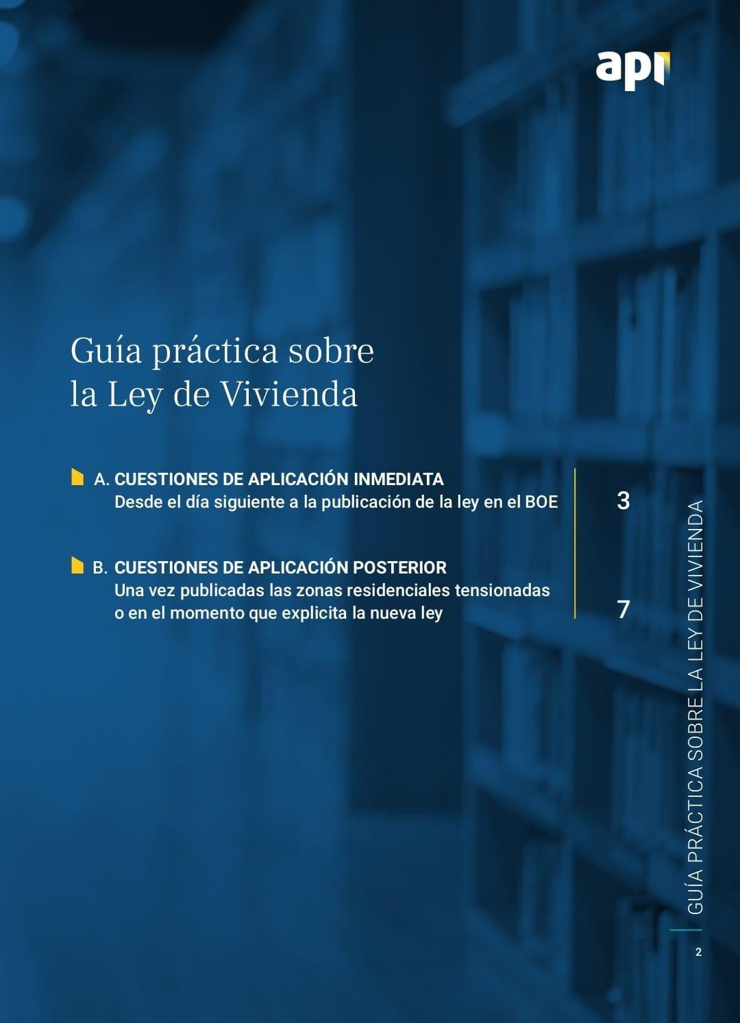 GUIA PRACTICA SOBRE LEY DE LA VIVIENDA