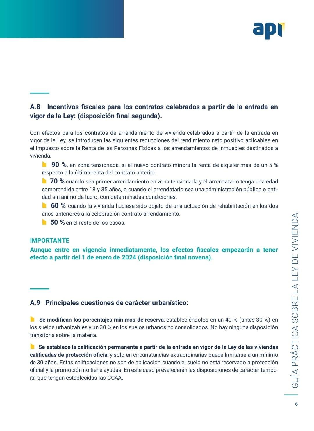GUIA PRACTICA SOBRE LEY DE LA VIVIENDA