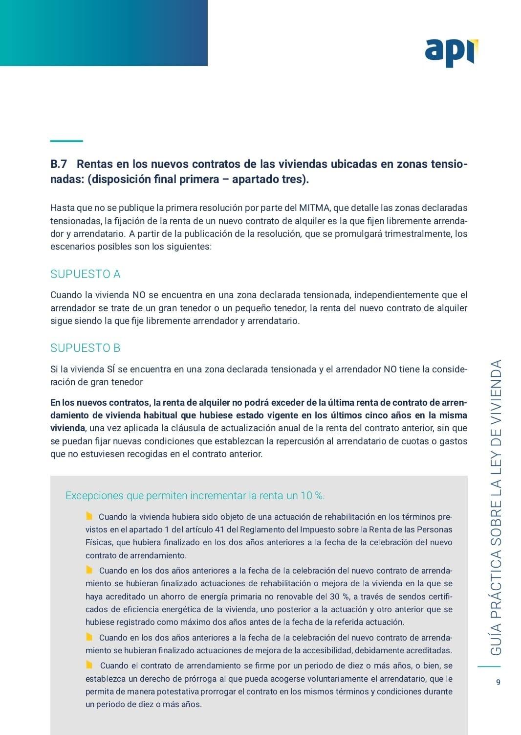 GUIA PRACTICA SOBRE LEY DE LA VIVIENDA